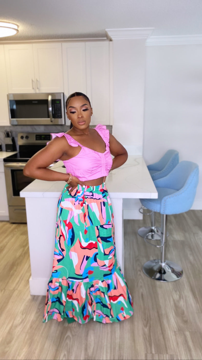 Alaia Skirt Set