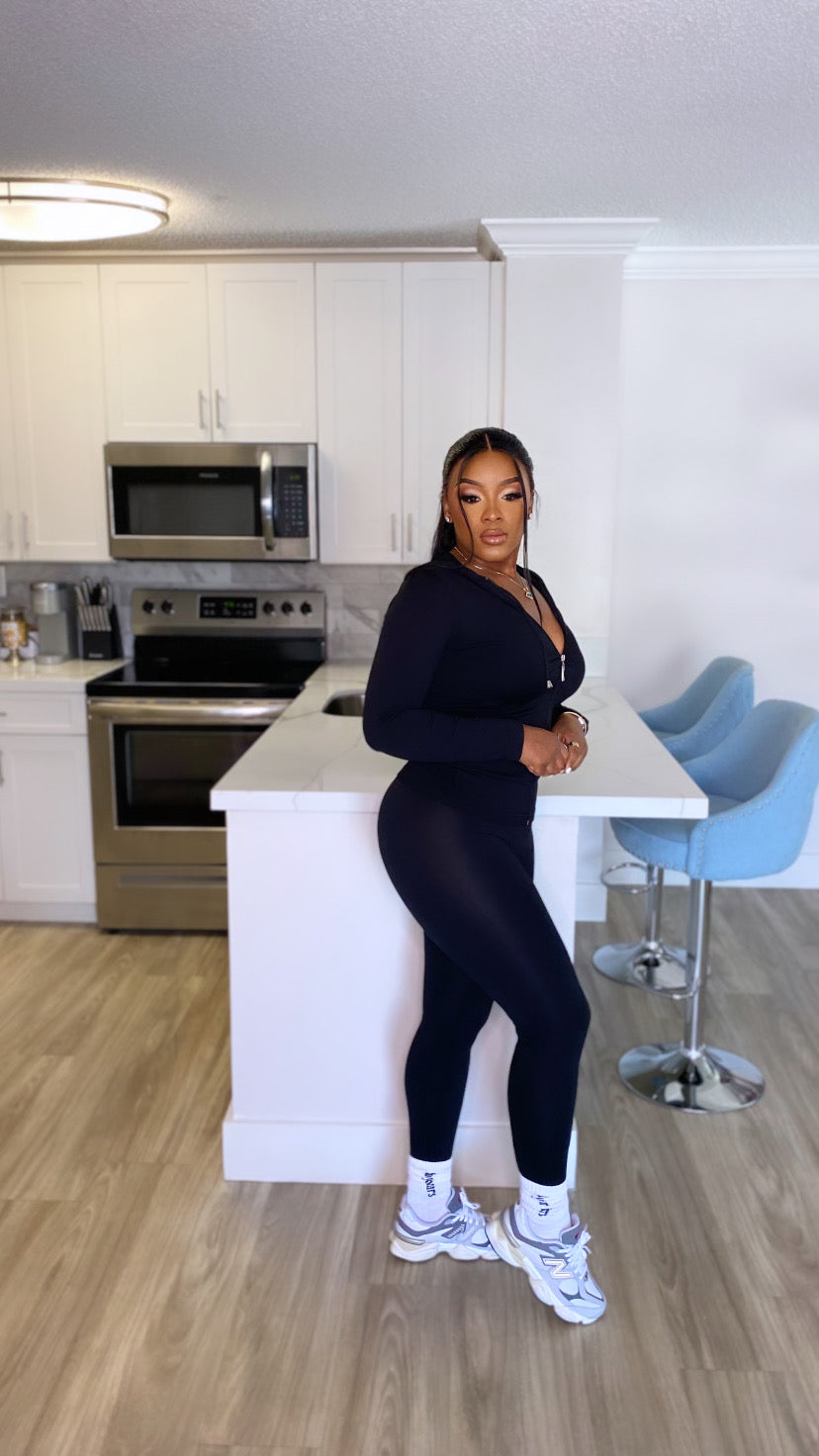 Baesic Leggings Set (Black)