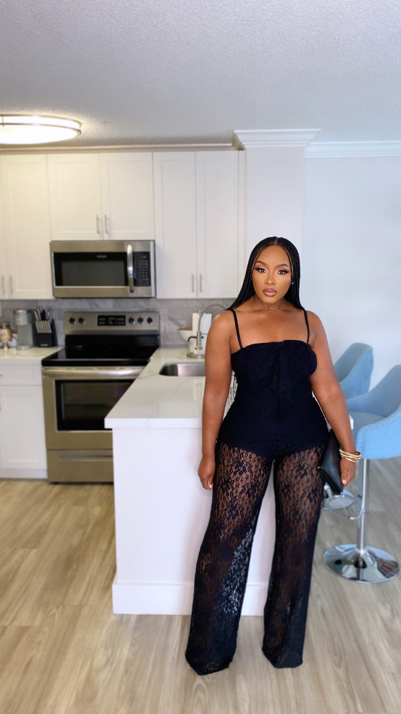 Amie Lace Jumpsuit