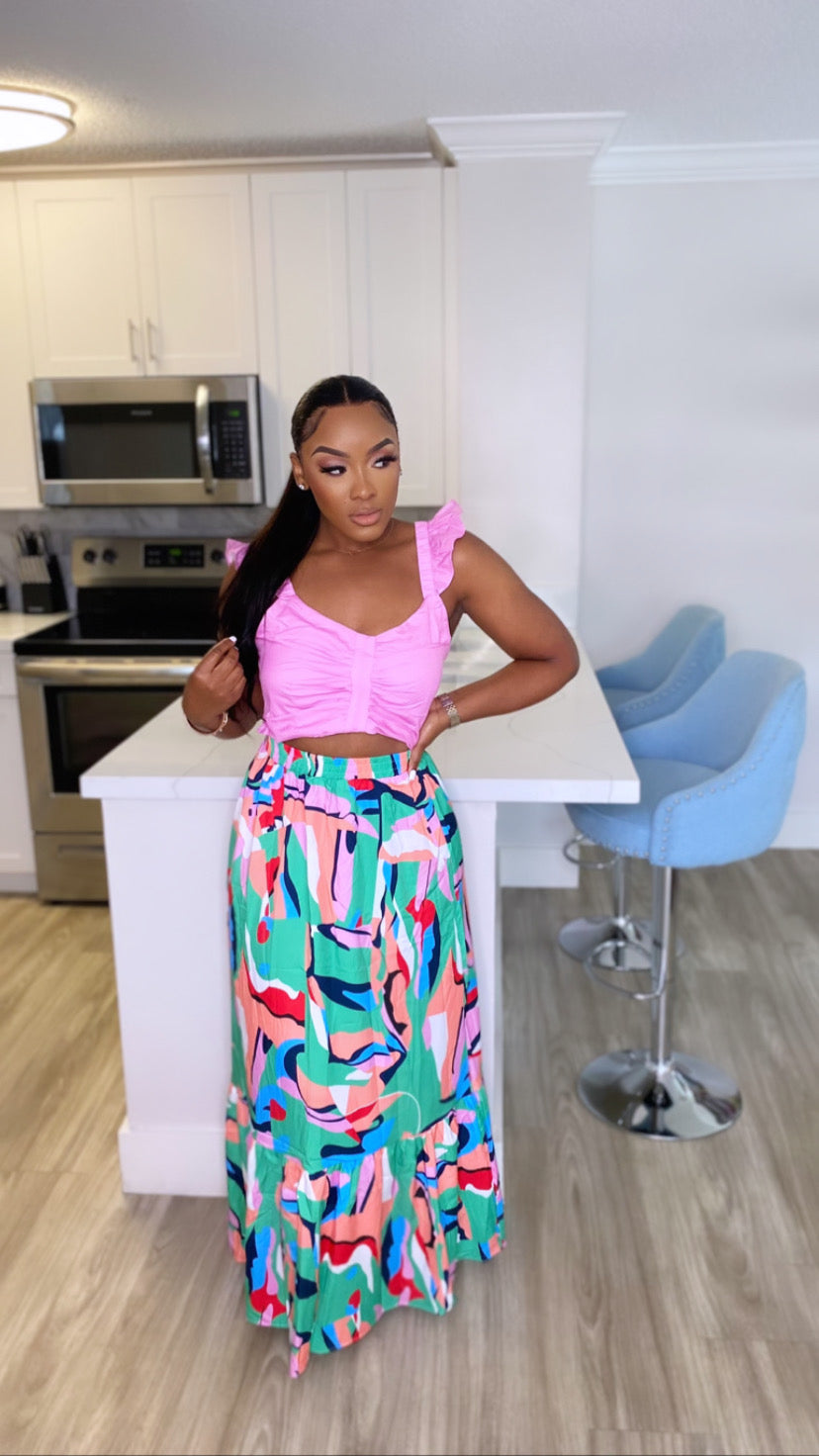 Alaia Skirt Set
