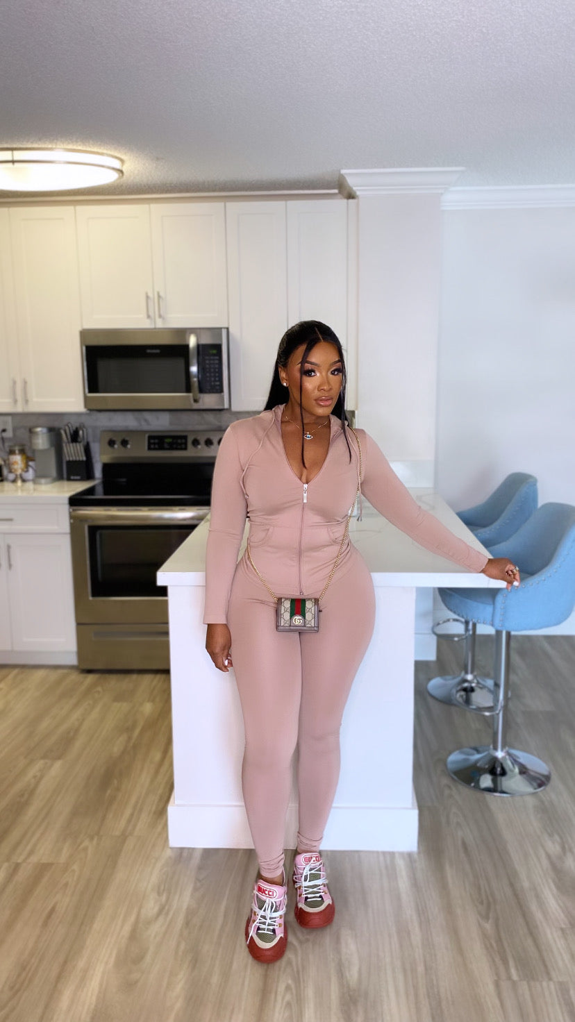 Baesic Leggings Set (Mocha)