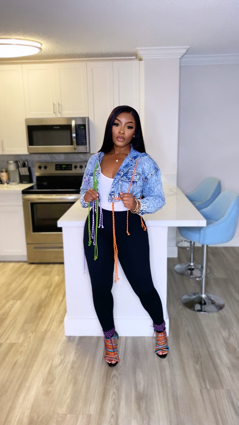 Forever Chic Crop Jacket