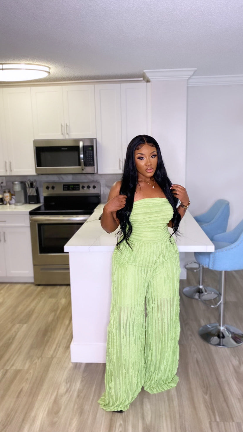 Breanne Jumpsuit (Green)