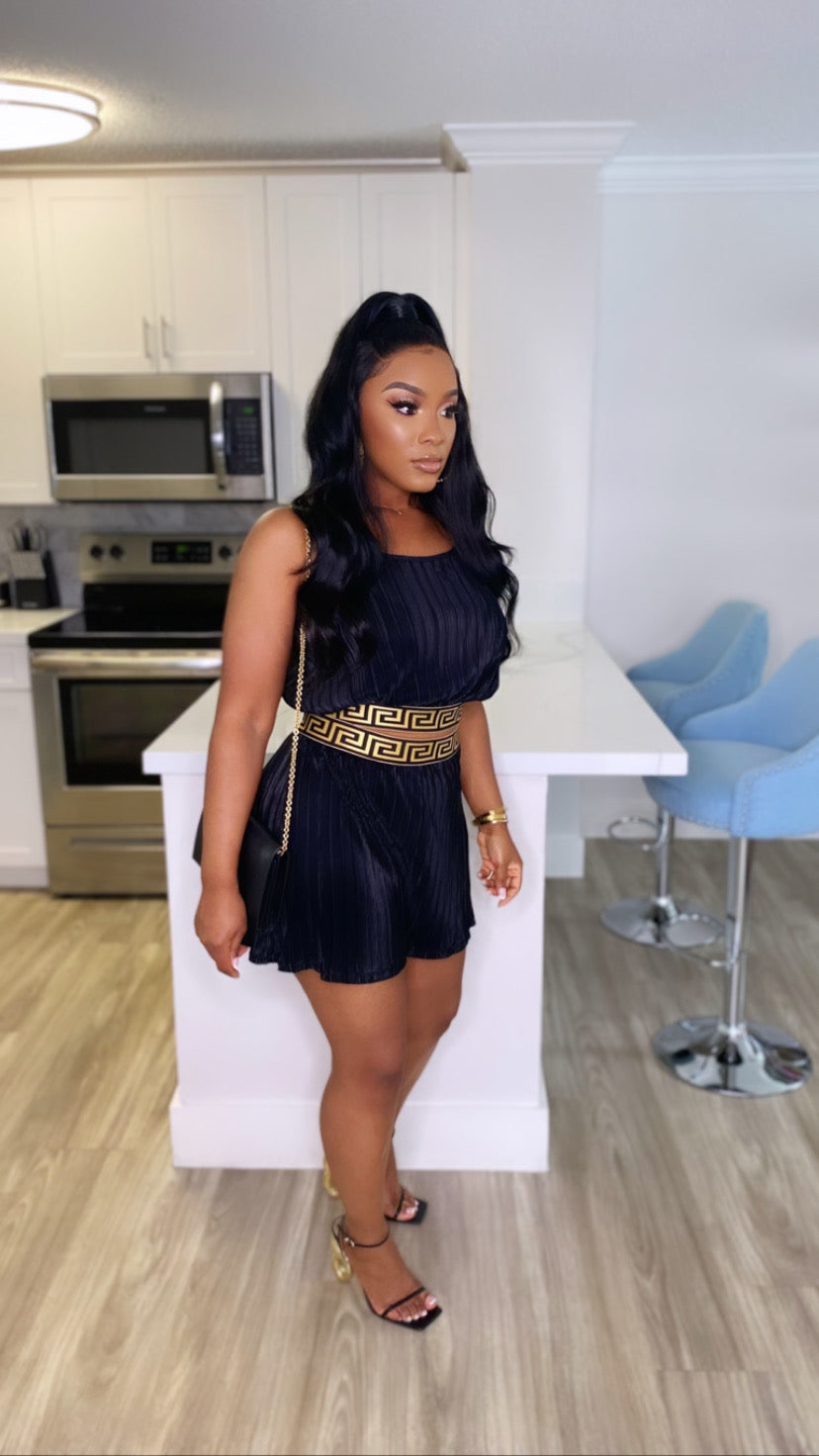 Gianni Shorts Set (Black)