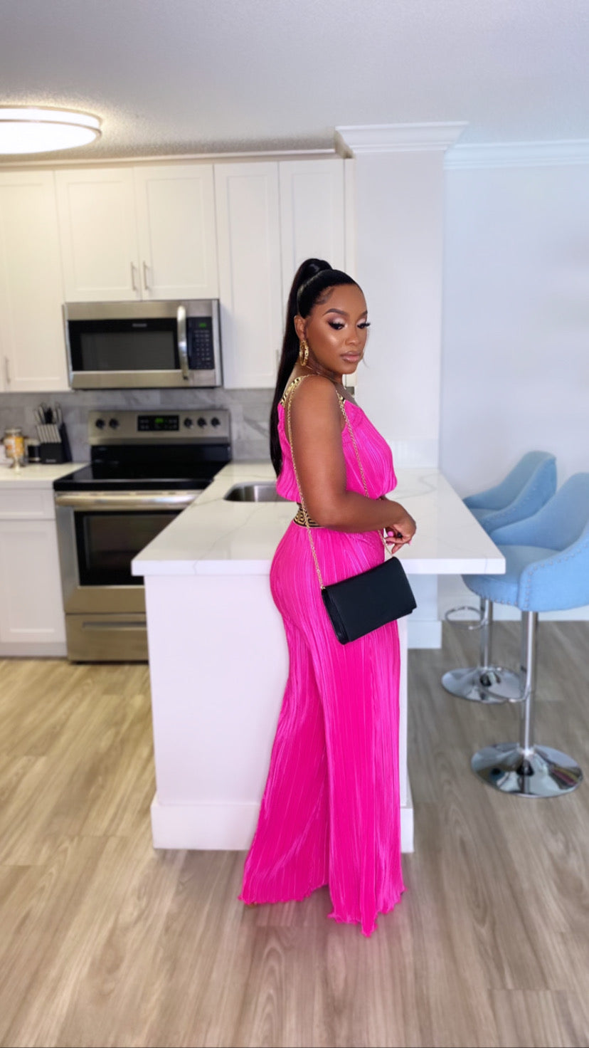 Gianni Pants Set (Pink)
