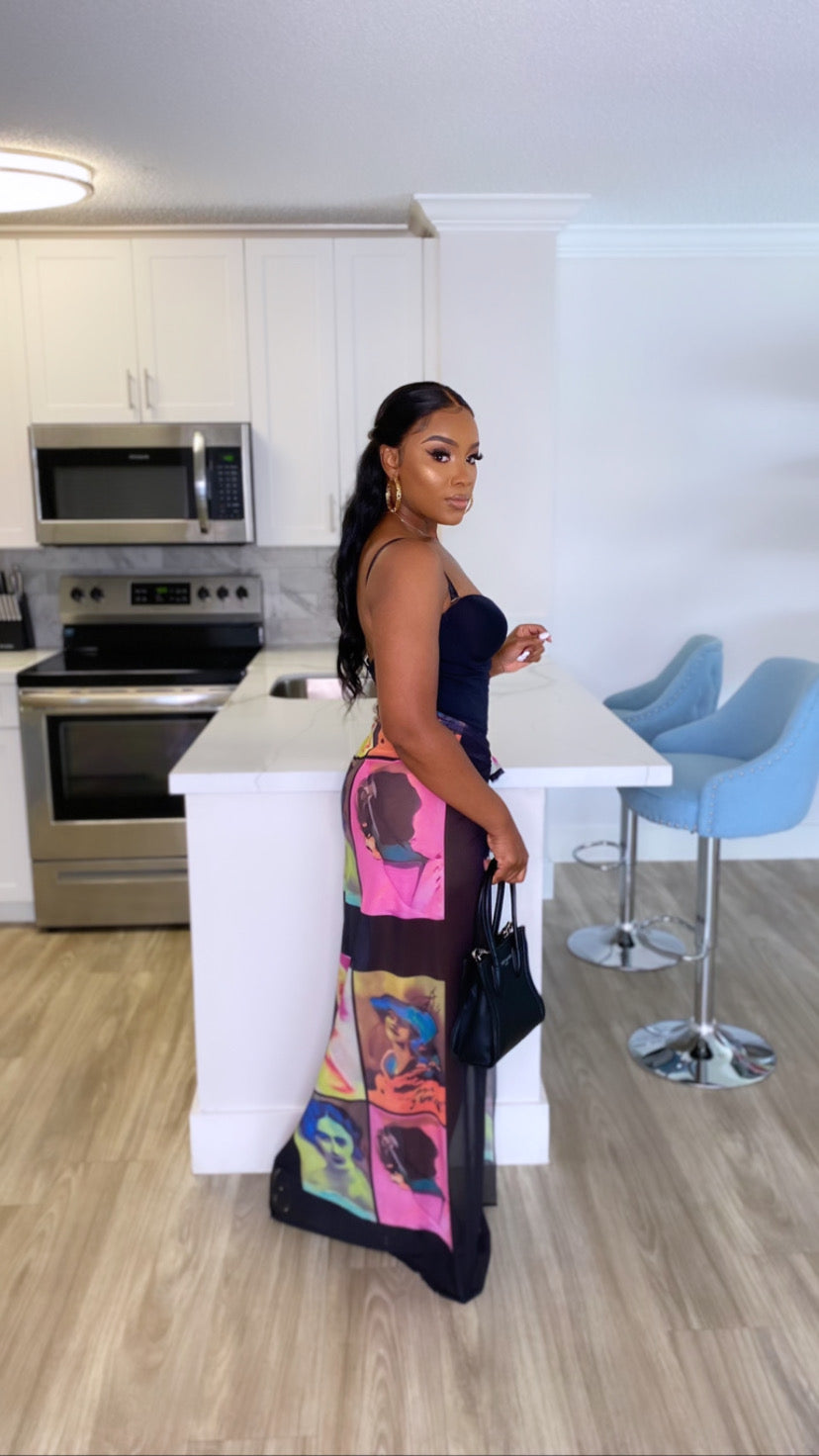 Citronella Mesh Skirt