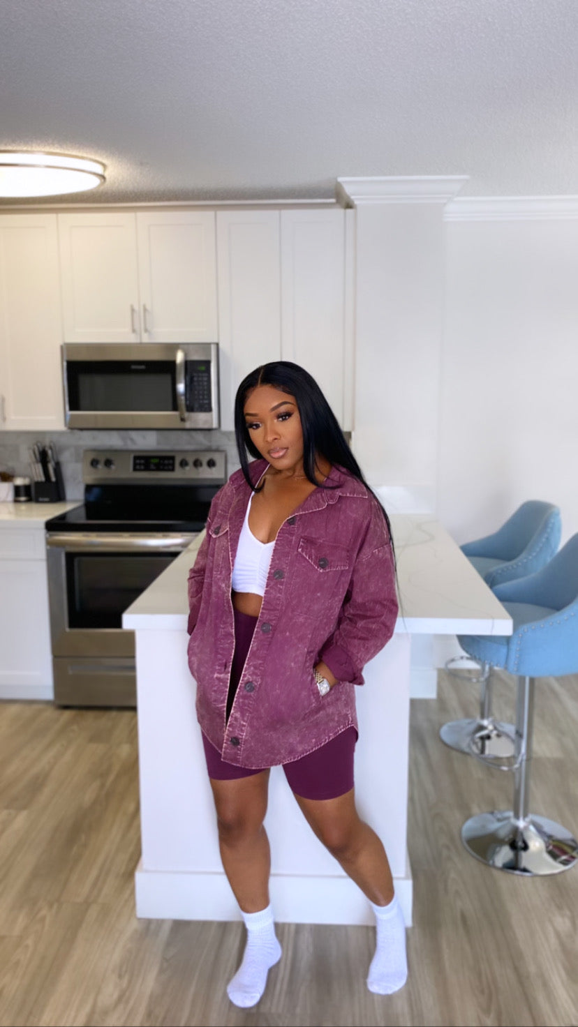 On The Go Set (Eggplant)