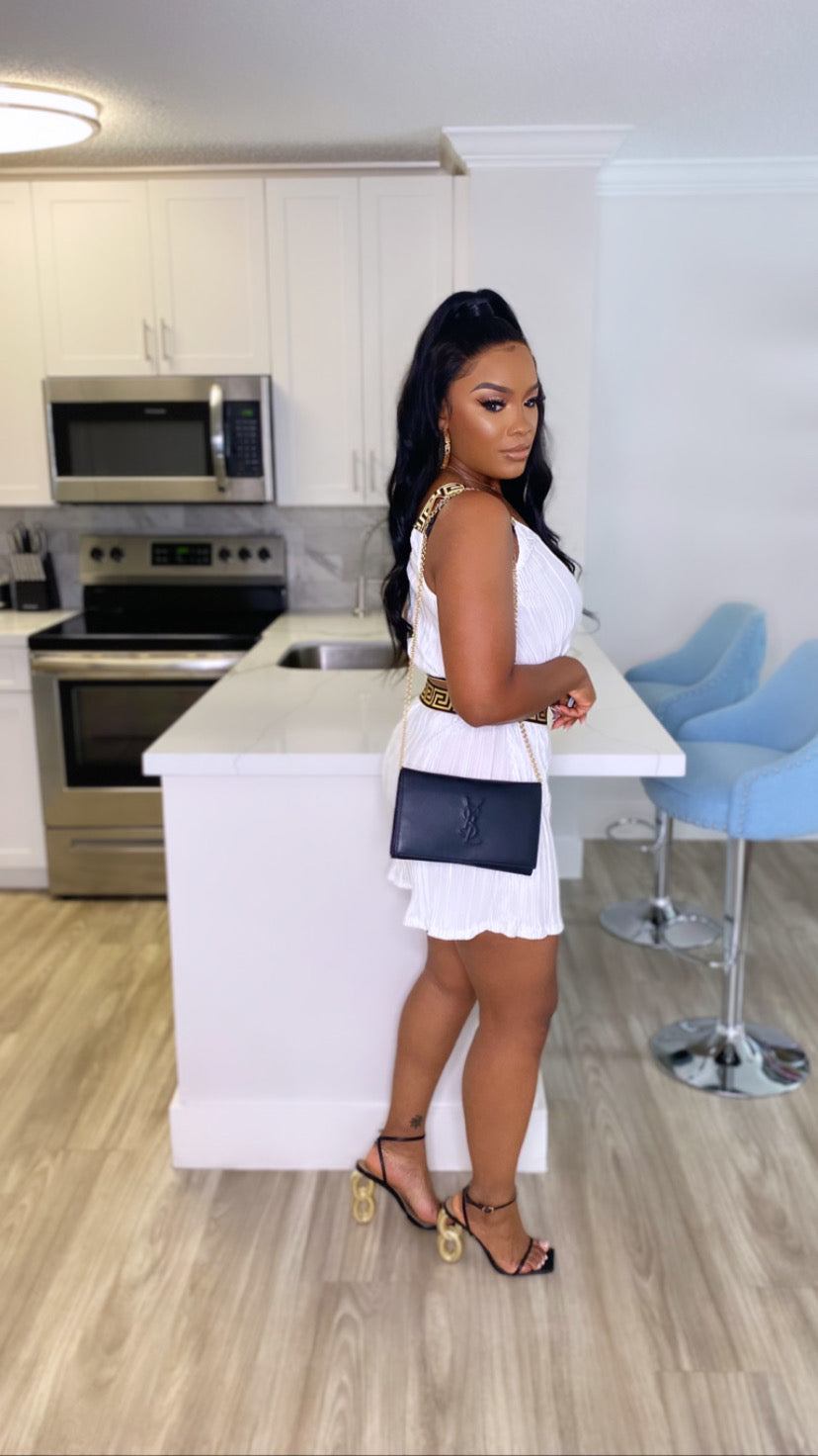 Gianni Shorts Set (White)