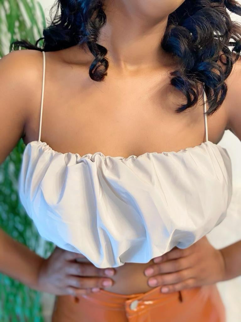 Ruched Crop