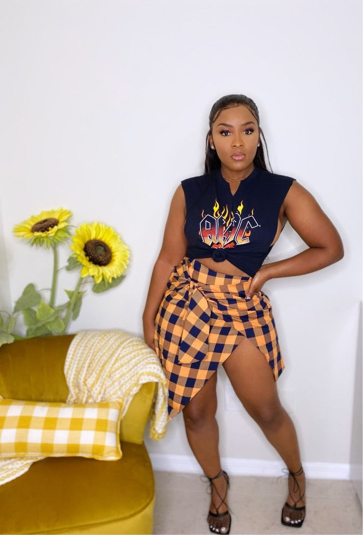 Check On It Skirt ||