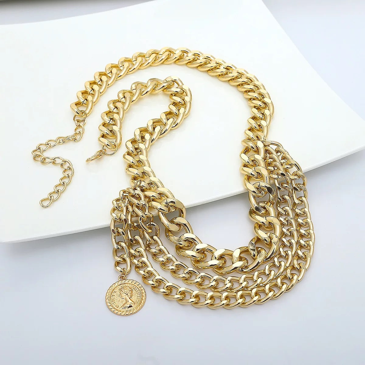 Pure Gold Chain Belt