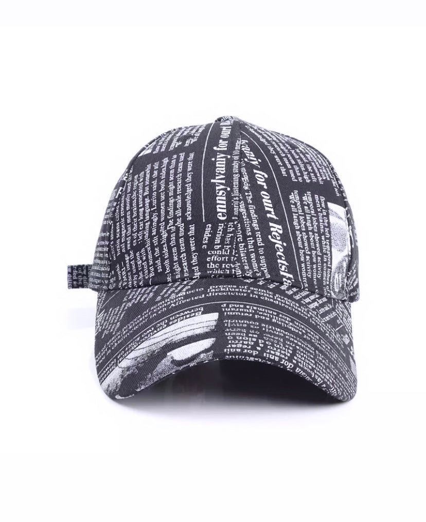 Tabloid Baseball Hat