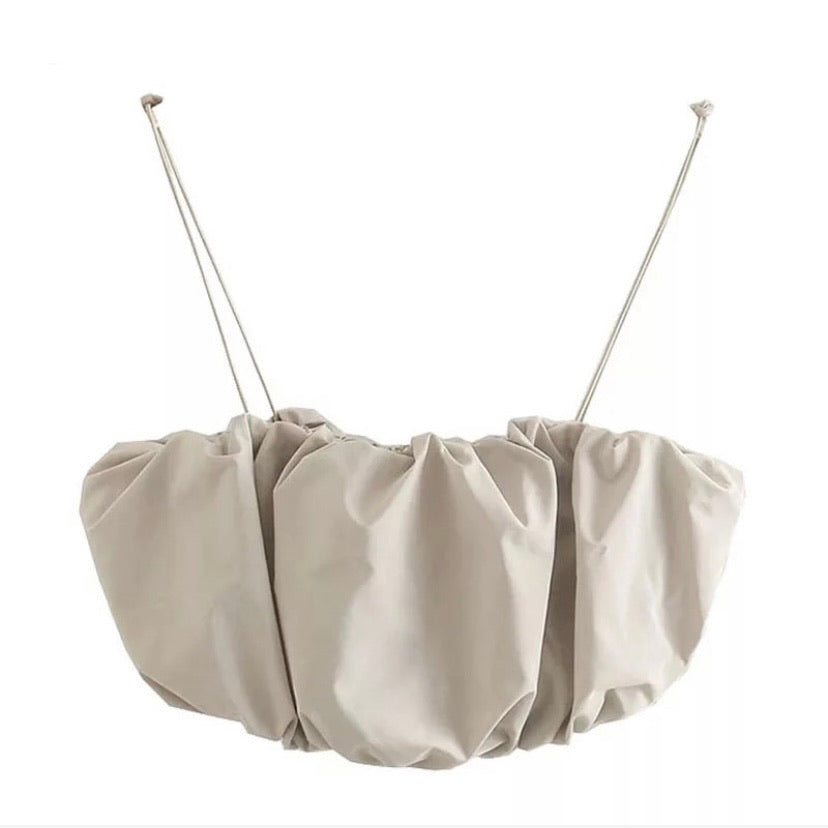 Ruched Crop