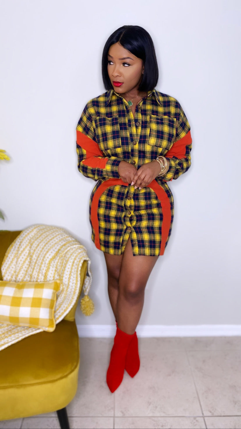 Tartan Plaid Dress