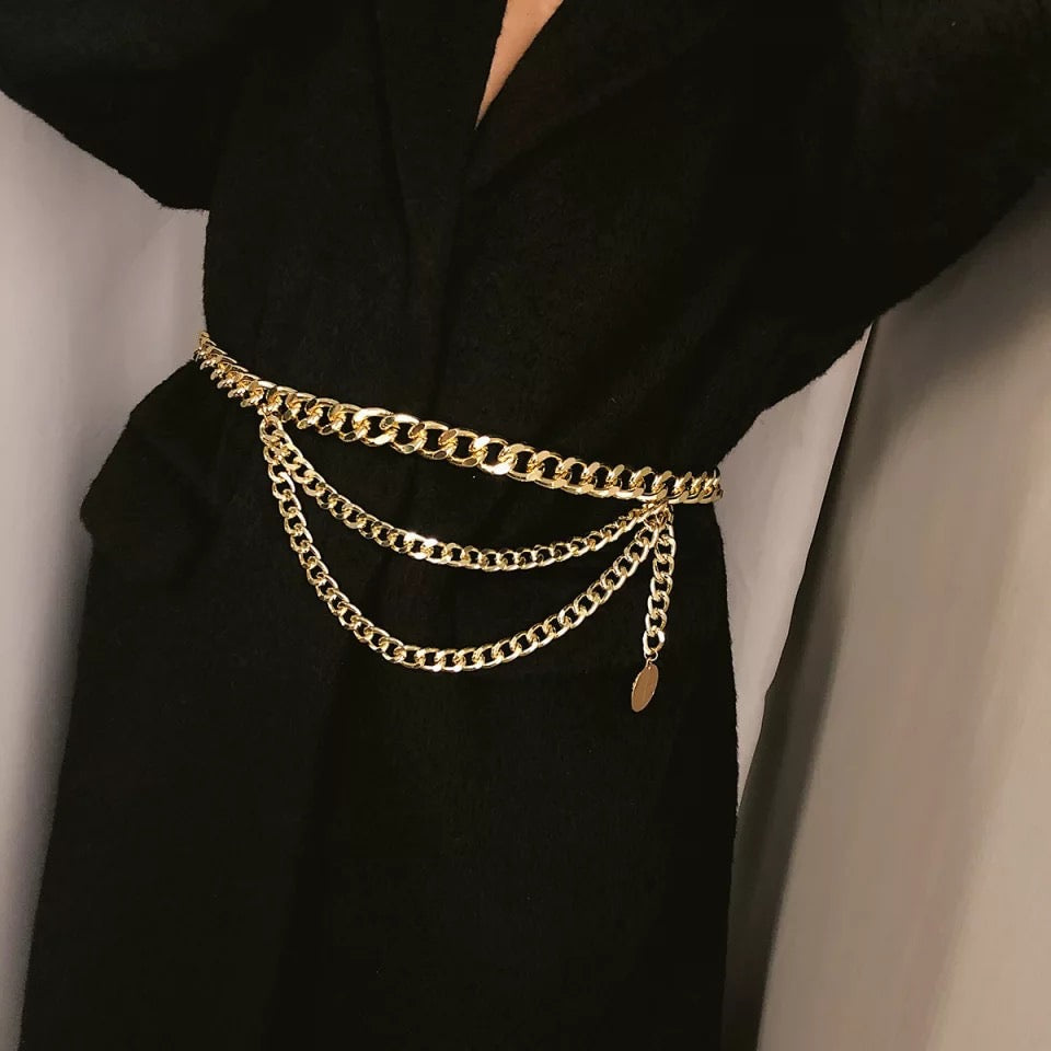 Pure Gold Chain Belt