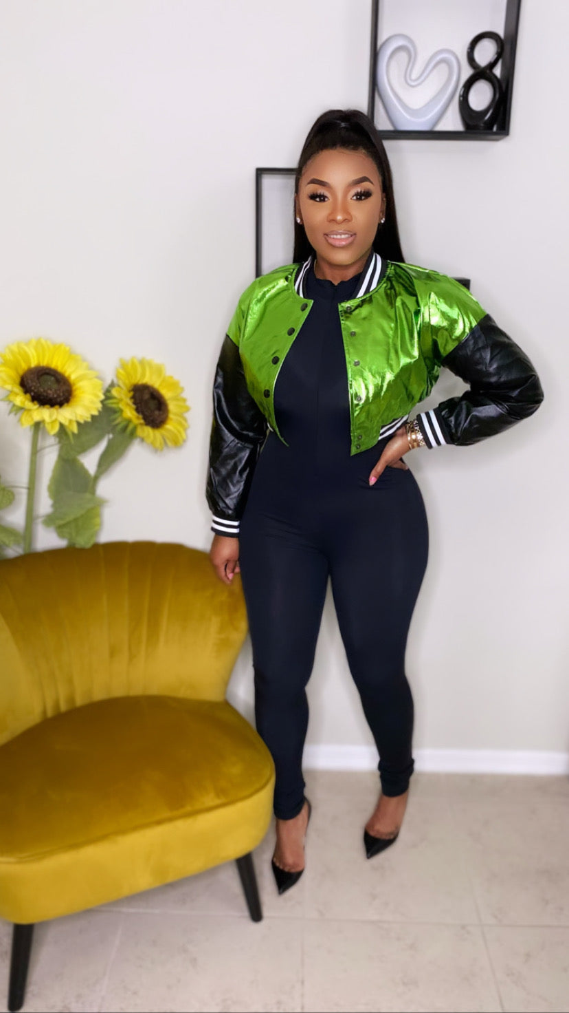 Metallica Crop Jacket