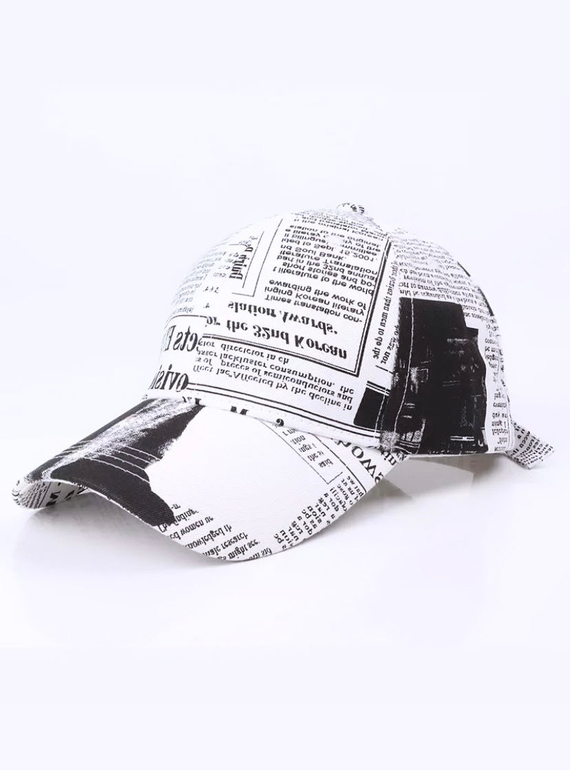 Tabloid Baseball Hat