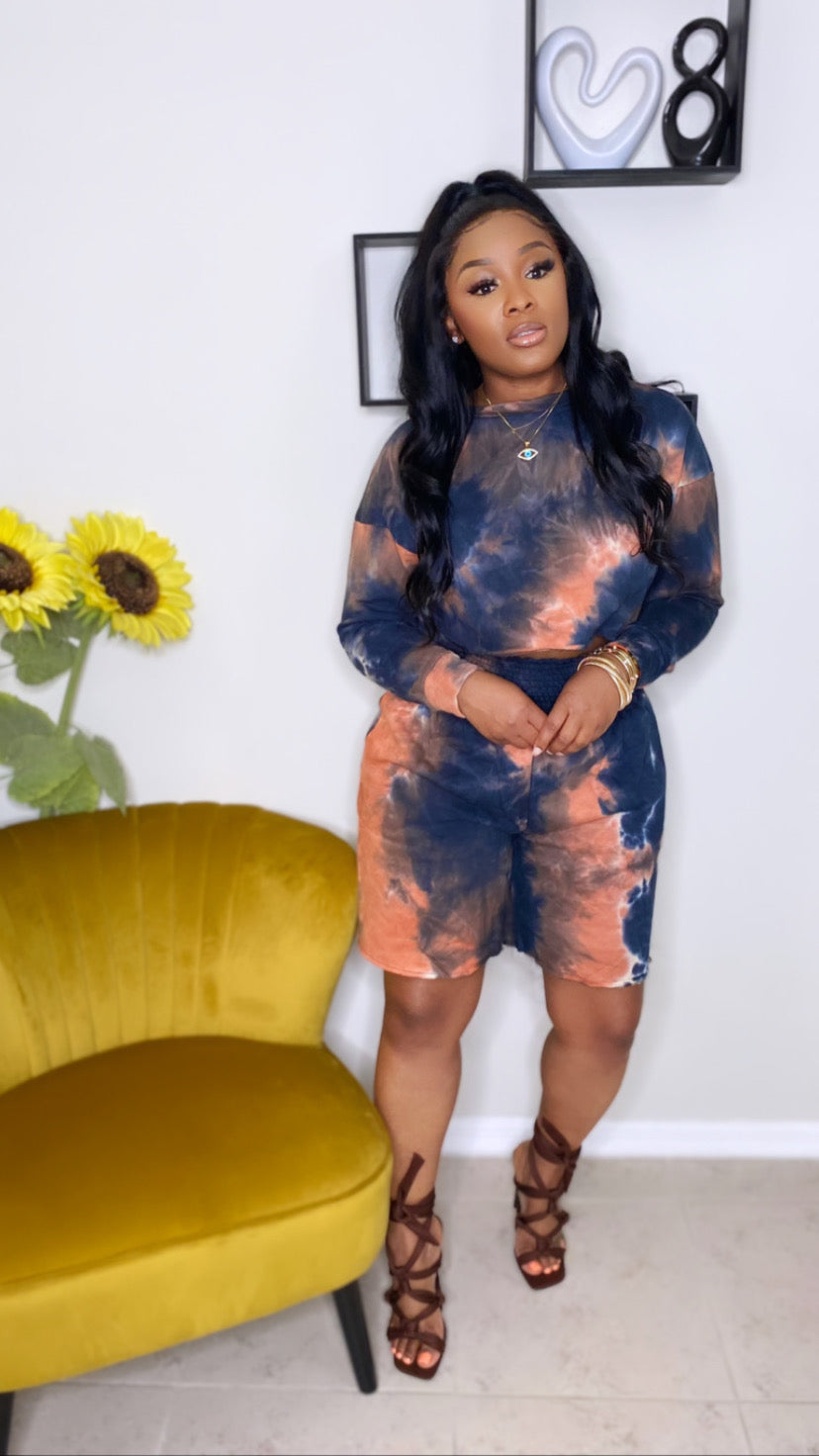 Tie Dye Everything Set (Orange)