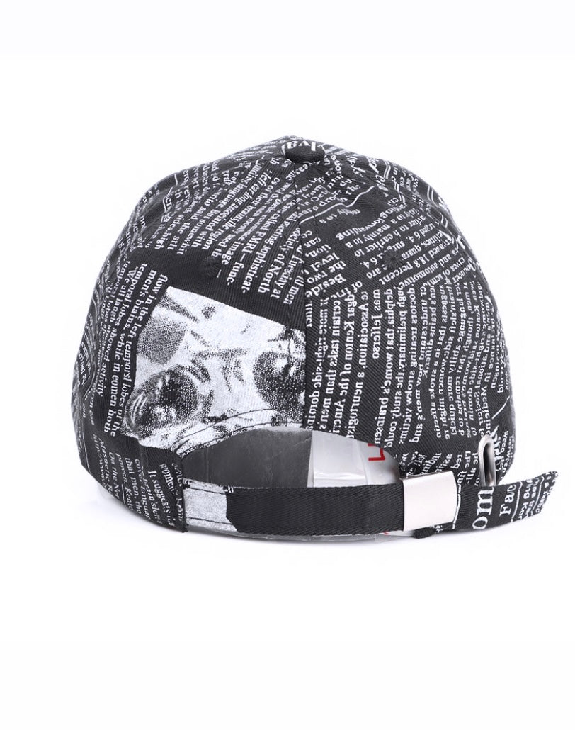 Tabloid Baseball Hat