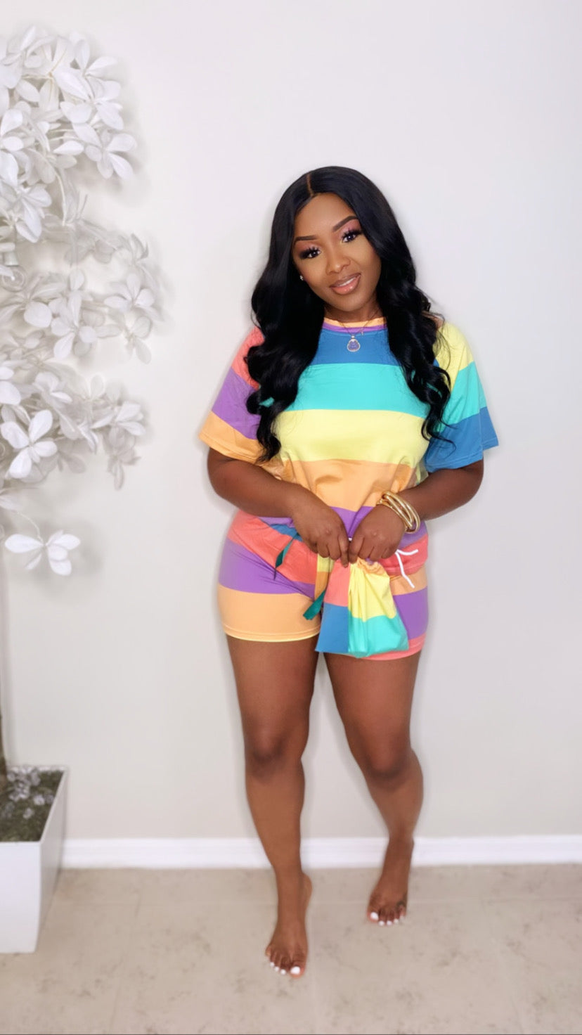 Kandi Shorts Set