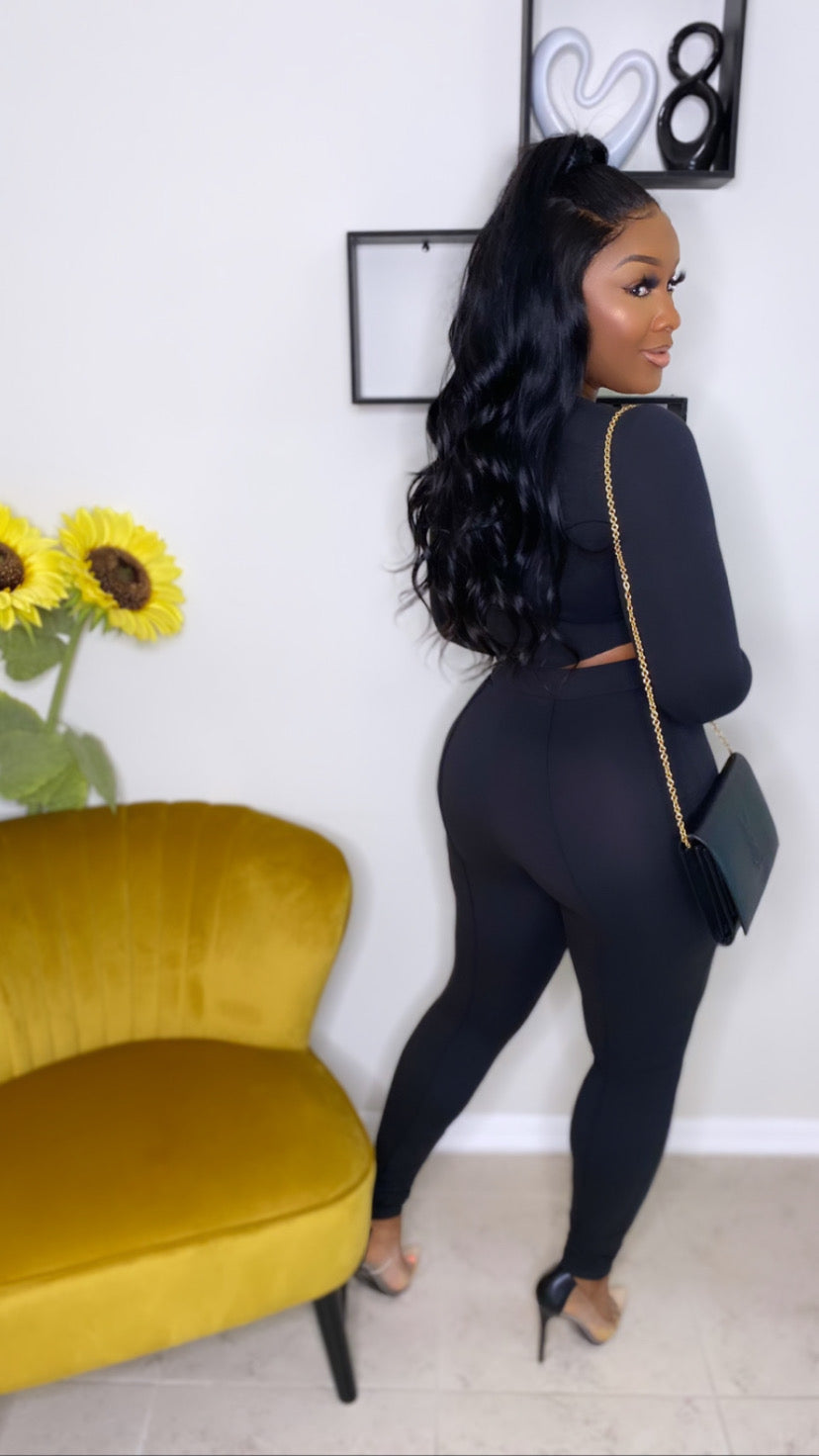 Toi Leggings Set (Black)