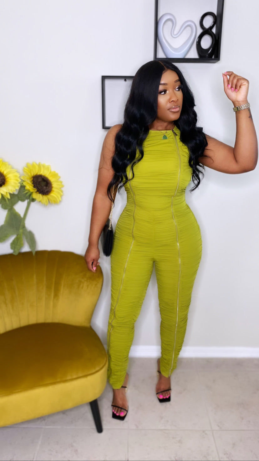 Roxxi Jumpsuit (Green)