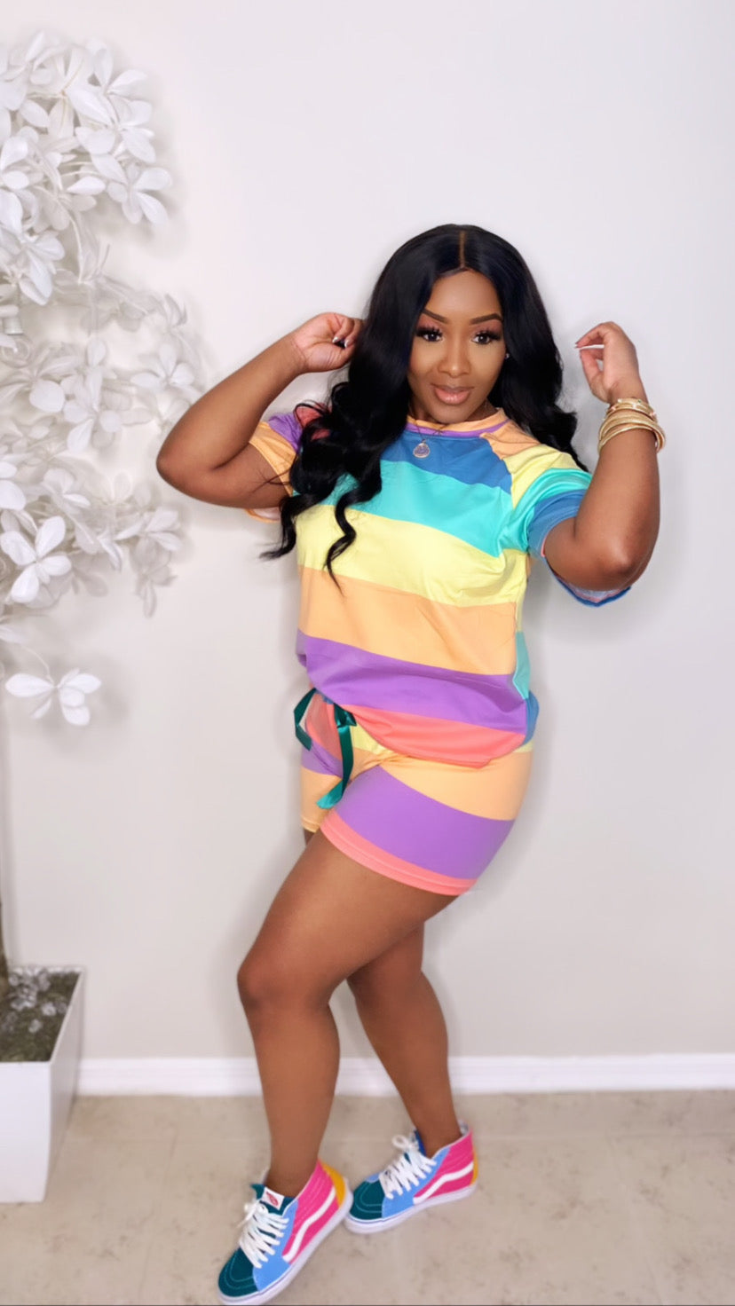 Kandi Shorts Set