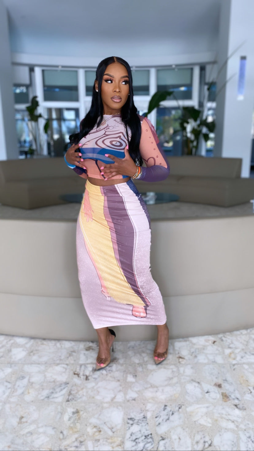 Kalia Skirt Set