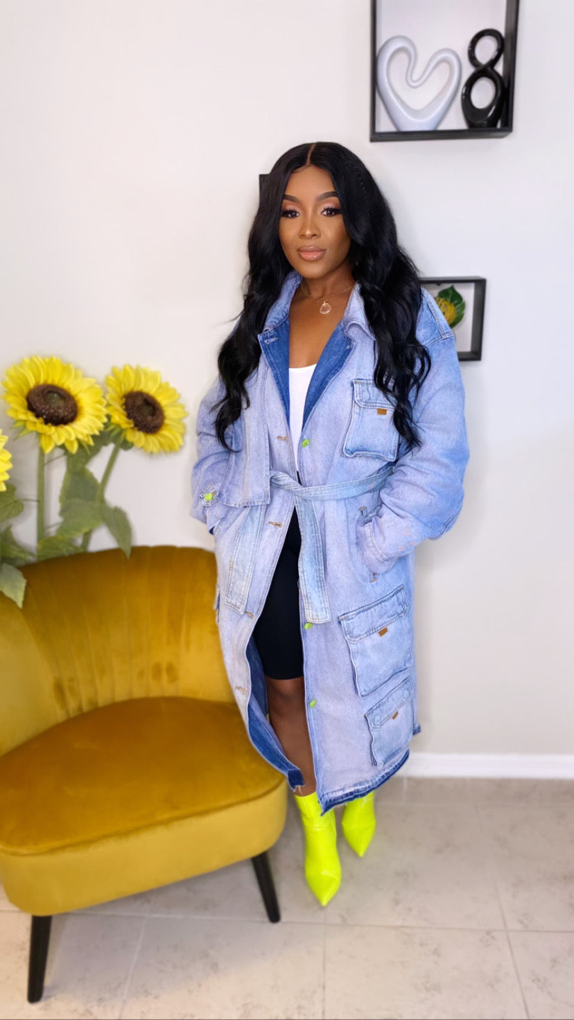 Chic Babe Denim Coat