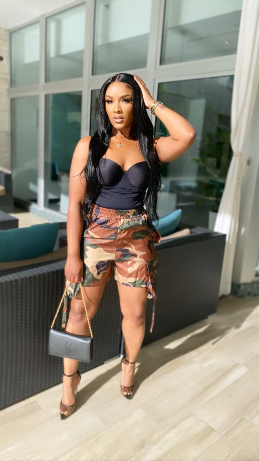 Kazi Camo Shorts