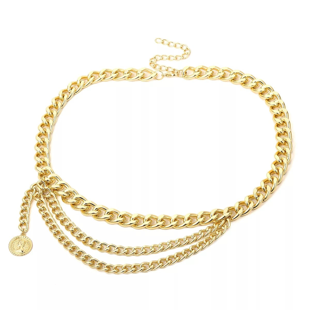 Pure Gold Chain Belt