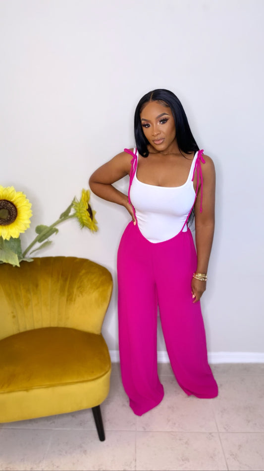 Klynn Jumpsuit (Pink)