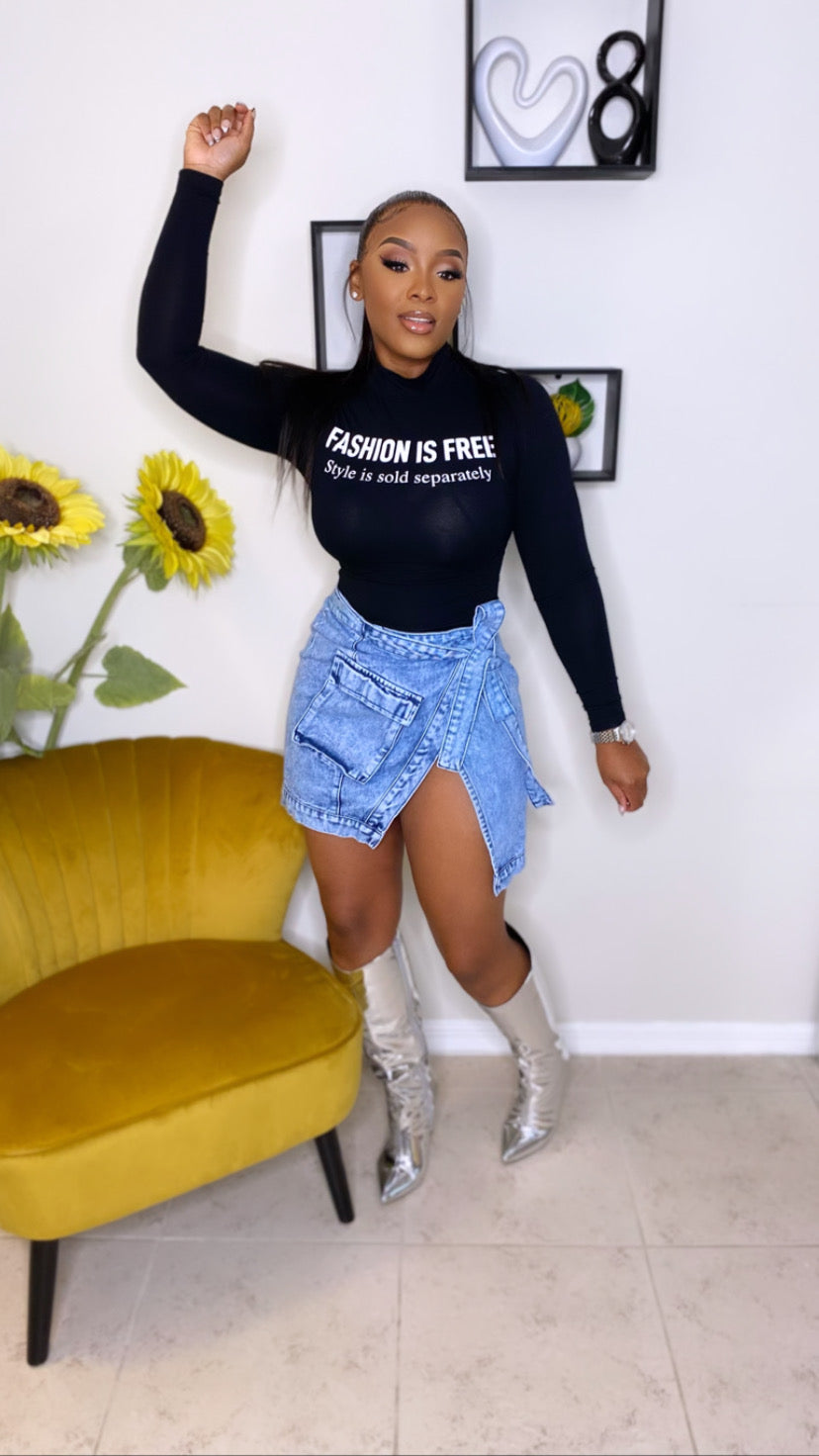 Denim Girl Skirt