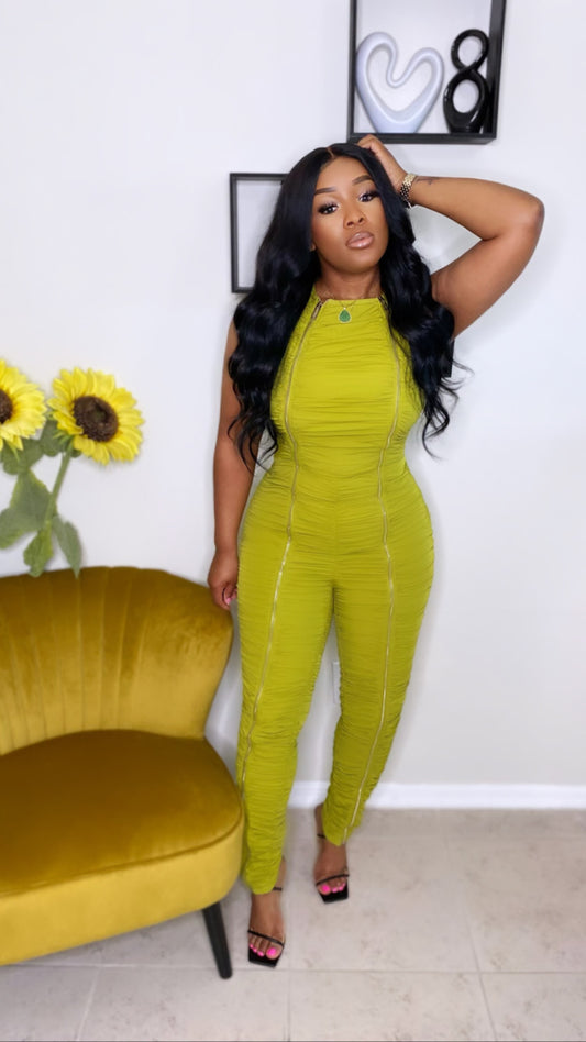 Roxxi Jumpsuit (Green)