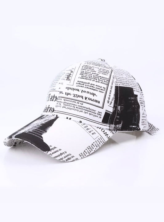 Tabloid Baseball Hat